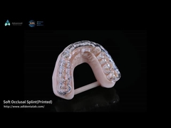 Las férulas oclusal suave impresas en 3D para el bruxismo