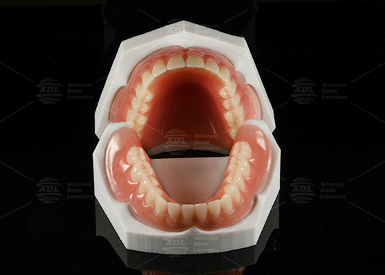 comprar Alta estética Dentadura removible de acrílico completo Dentadura completa de acrílico Fabricación en línea