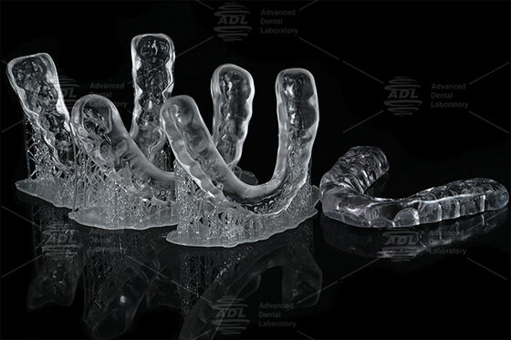 Férula oclusal ligera y transpirable impresa en 3D para bruxismo